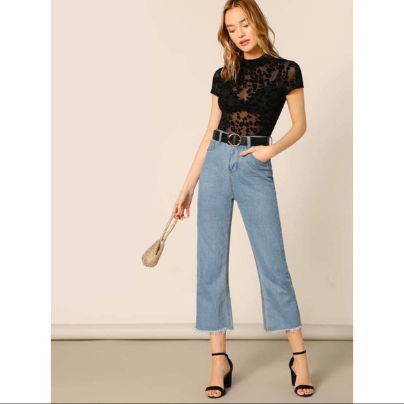 🚫SALE🚫 Leopard Mesh Top - Picture 5 of 6